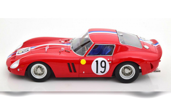 FERRARI 250 GTO #19 2nd 24h Le Mans (1962), red