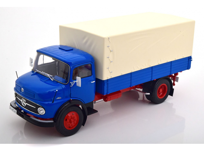 MERCEDES-BENZ L911 Truck Telonato (1966), blue beige