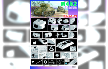 Сборная модель M4A2 Tarawa