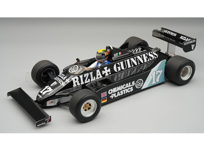 MARCH F1 811 №17 German GP (with pilot figure) Derek Daly (1981)