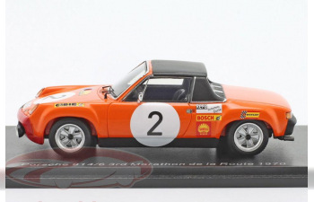 PORSCHE 914/6 3rd Marathon de la Route 86 Hours Nürburgring Claude Ballot-Léna, Günter Steckkönig, Nicolas Koob (1970)