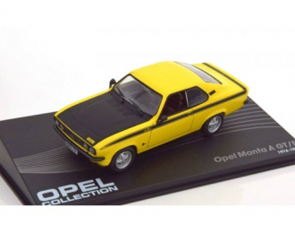 OPEL Manta GT/E 1974-1975 Yellow/Black