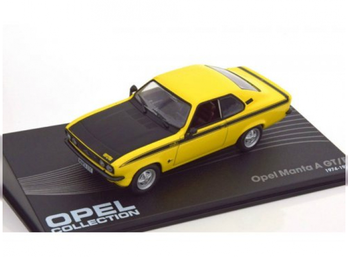 OPEL Manta GT/E 1974-1975 Yellow/Black