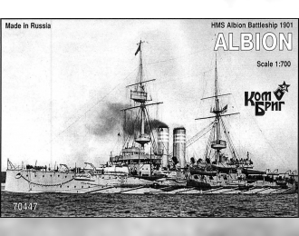 Сборная модель HMS Albion Battleship 1901