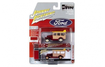 FORD Model A Woody (1931), red