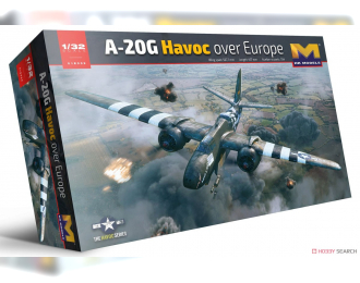 Сборная модель A-20G Havoc over Europe