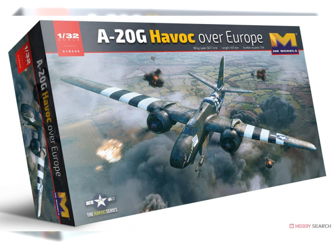 Сборная модель A-20G Havoc over Europe