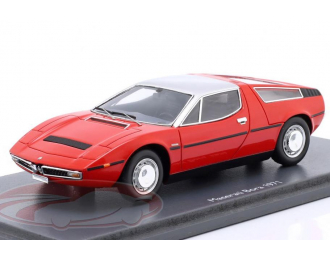 MASERATI Bora (1971), red / silver
