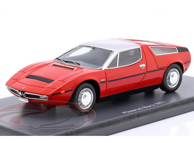 MASERATI Bora (1971), red / silver