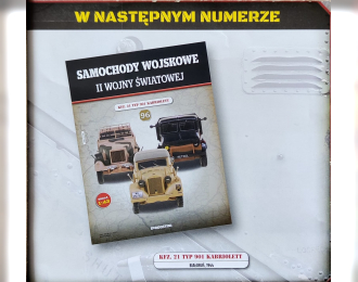 Kfz. 21 Typ 901 Kabriolett, Samochody Wojskowe II Wojny Światowej 96