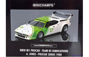 BMW M1 Procar E26 No.27, Pro Car Series, Jones (1980)