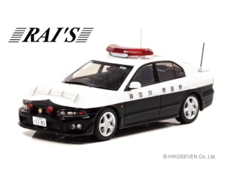 MITSUBISHI Galant VR4 (EC5A) *High Way Police Car Kanagawa 529* (2002), black / white