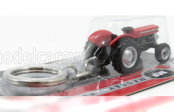 MASSEY FERGUSON Portachiavi - Keyring Mf135 Tractor (1965), Red Grey