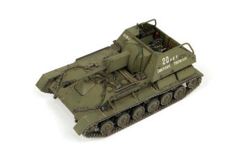Сборная модель Советская самоходная артиллерийская установка СУ-76М