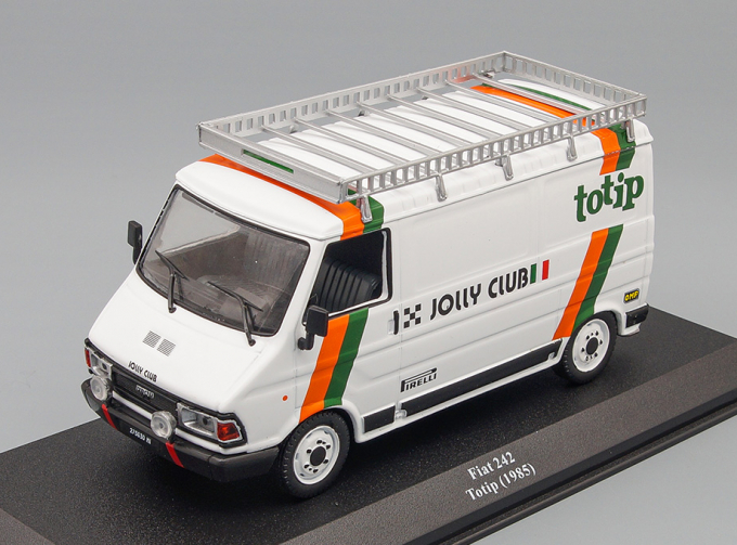 FIAT 242 Team Jolly Club Totip из серии Rallye Véhicules d'assistance