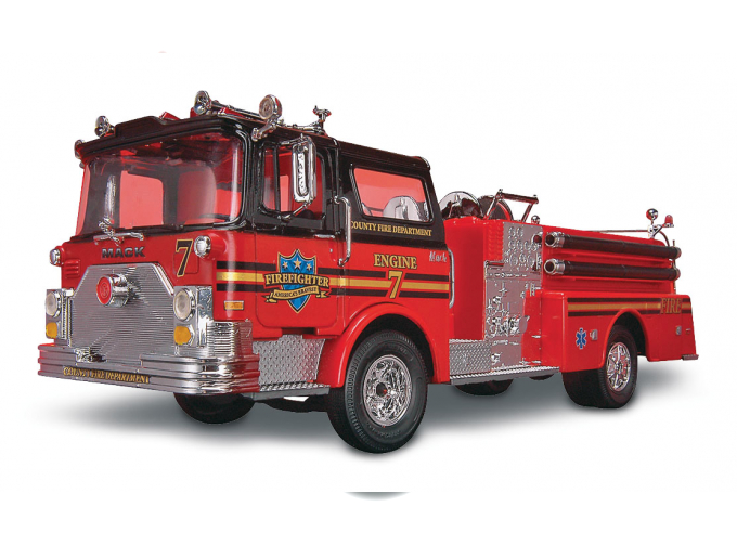 Сборная модель Пожарная машина Max Mack Fire Pumper