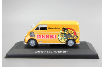 DKW F89L фургон "Derbi", yellow