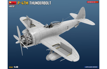 Сборная модель DRAGON WINGS P-47m Thunderbolt Airplane Military 1942