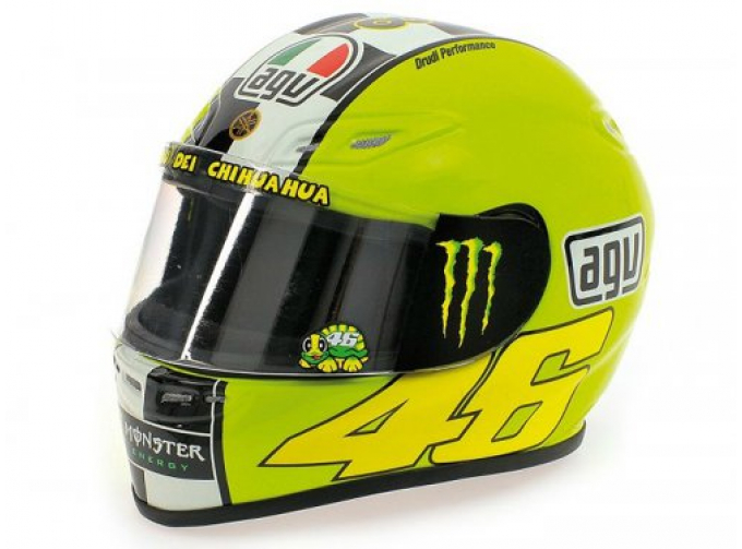 AGV HELMET - VALENTINO ROSSI - MOTOGP 2009 - WINTER TEST