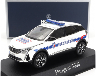 PEUGEOT 3008 Police Municipale (2023), White Blue