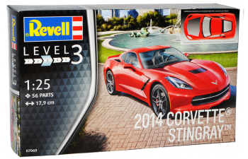 Сборная модель CORVETTE Stingray 2014