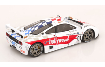 McLAREN F-1 Gtr 6.1l V12 Team Hollywood N 01 Winner 2h De Brasilia Race (1996) Nelson Piquet - Johnny Cecotto, White Red