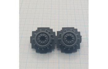 Диск колесный грузовой легкосплавный 11,75х22,5, рулевая ось для американских тягачей, комплект 2 шт.