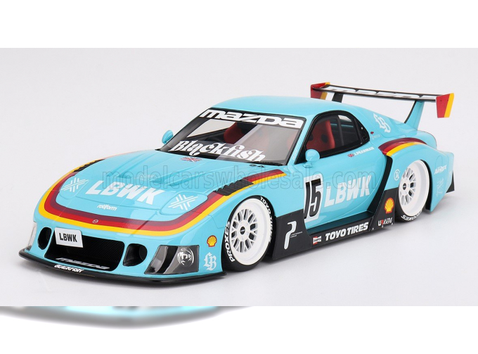 MAZDA Rx-7 Lb Works Super Silhouette №15 Racing Europe (2006), Light Blue