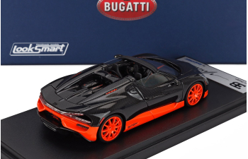 BUGATTI Mistral W16 World Record Configuration (2023), Black Orange Fluo