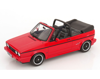 VOLKSWAGEN Golf Cabriolet Sportline Mk1 (1991), red