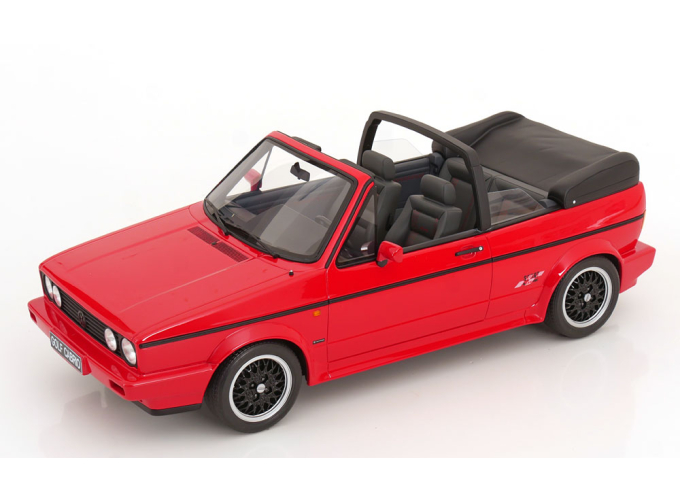 VOLKSWAGEN Golf Cabriolet Sportline Mk1 (1991), red