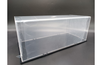 Бокс акриловый 250х120х120, основание черный глянец для техники и грузовиков