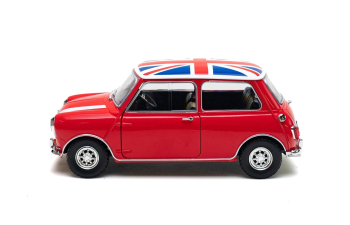 MINI Cooper, red / Union Jack roof