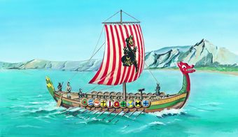 Сборная модель Viking Ship Drakkar