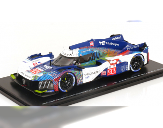 PEUGEOT 9X8 No 93 24h Le Mans, di Resta/Jensen/Vergne (2023)