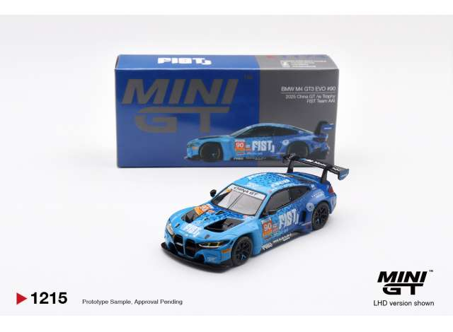 BMW M4 GT3 EVO #90 FIST Team AAI2025 China GT, blue