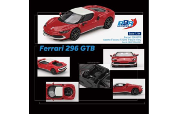 FERRARI 296 GTB Asseto Fiorano F2004 Tribute Livery (2024), red/white