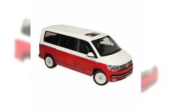 Volkswagen Multivan Highline T6 красный с белым