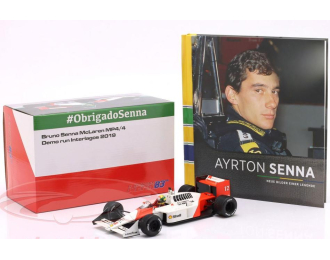 McLAREN MP4/4 №12 Demo Run Interlagos Formula 1 Bruno Senna (2019) + Book free (2019)