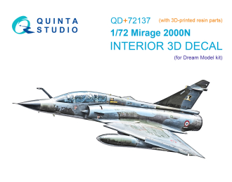 3D Декаль интерьера кабины Mirage 2000N (Dream Model) (с 3D-печатными деталями)