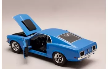 FORD Mustang Boss 429 (1970), blue