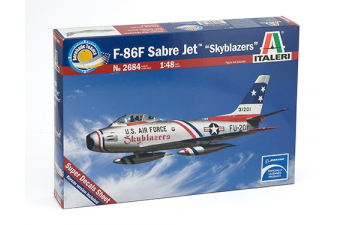 Сборная модель Самолет F-86F Sabre Jet “Skyblazers”