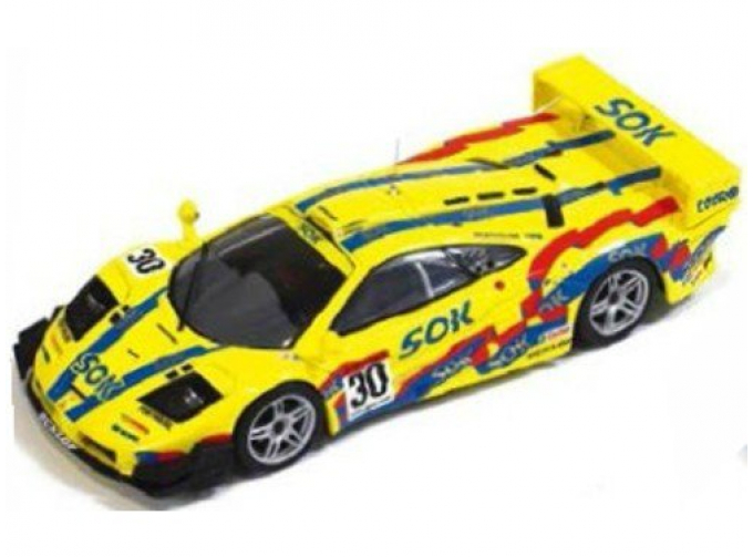 McLAREN F1 GTR 30 H.Okada-H.Kurosawa Supergt Motegi 2002, yellow