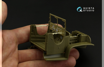 3D Декаль интерьера кабины GMC CCKW 353 (open cab) (Tamiya)