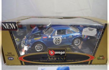 ALPINE A110 1600S Rally Monte Carlo (cod.3301) #28 (1971), blue