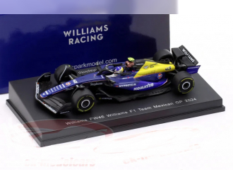 WILLIAMS FW46 №43 12th Mexico GP Formula 1 Franco Colapinto (2024)
