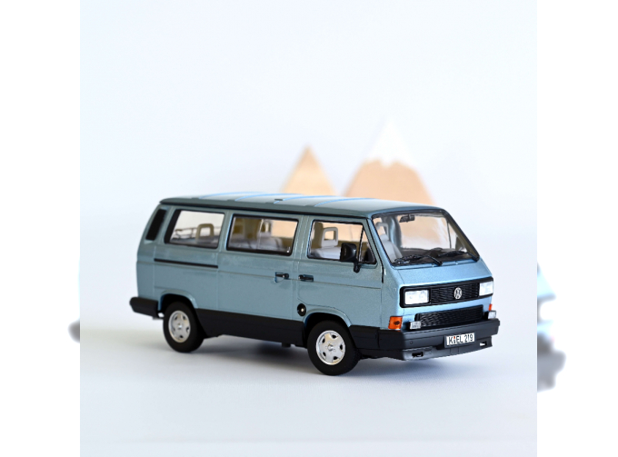 VOLKSWAGEN T3 Multivan Bus 1990 Light Blue Metallic