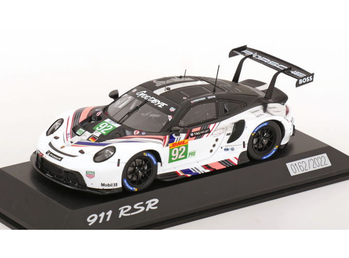 PORSCHE 911 RSR-19 №92 Goodbye Last WEC Race, Estre/Christensen (2022)