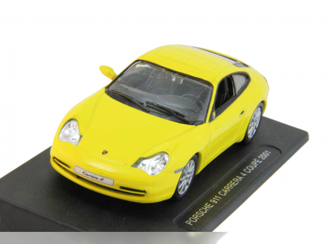 PORSCHE 911 Carrera 4 Coupe (2001), yellow