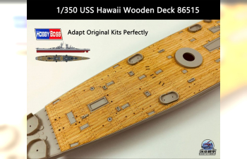 Маска окрасочная USS Hawaii CB-3 Wooden Deck 86515